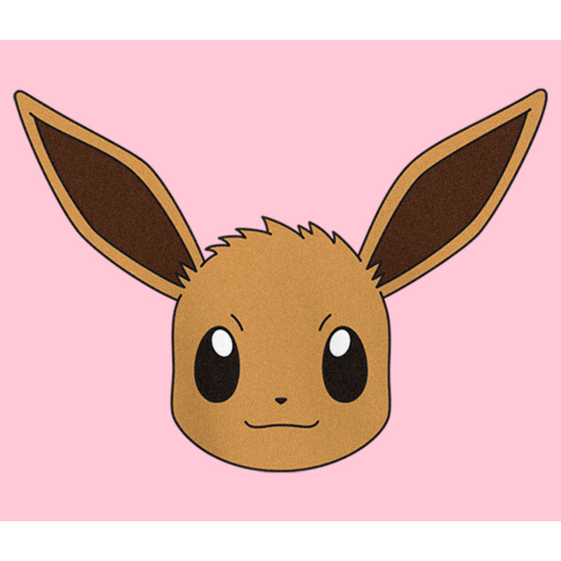 Girl's Pokemon Eevee Face T-Shirt