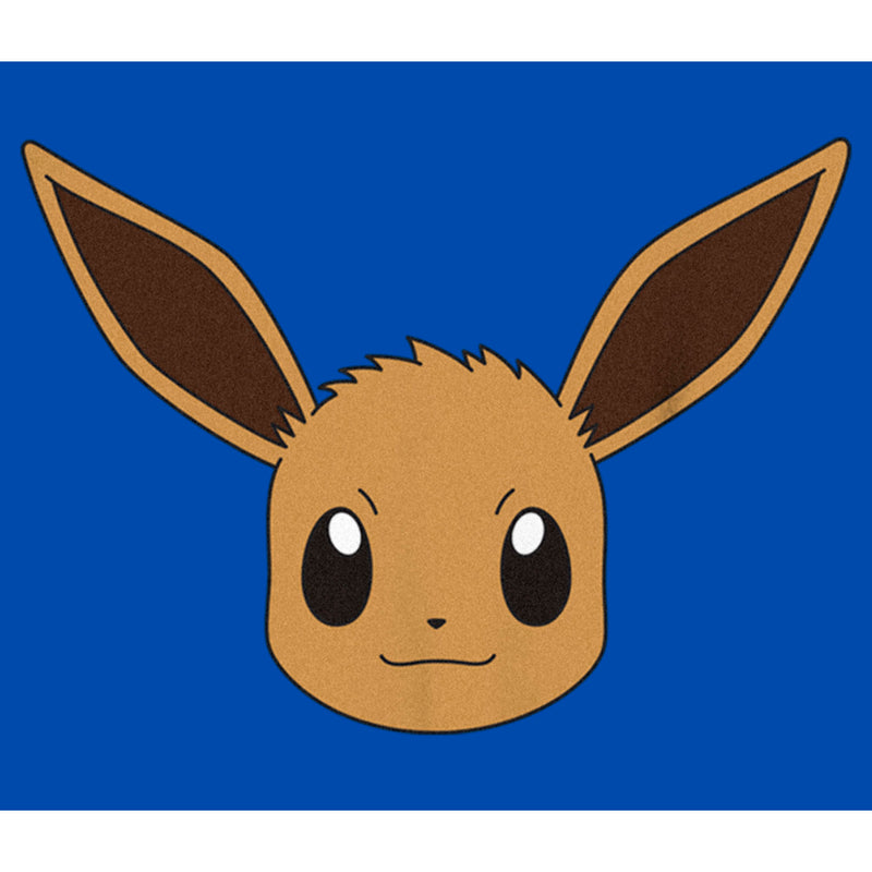 Boy's Pokemon Eevee Face T-Shirt