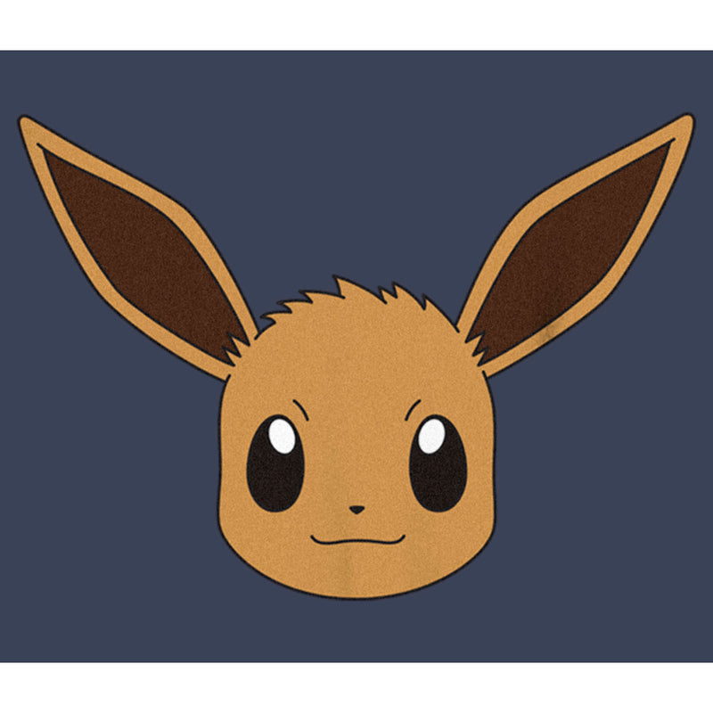 Boy's Pokemon Eevee Face T-Shirt