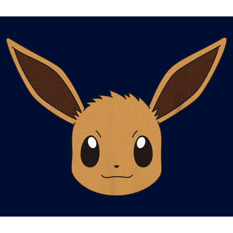 Boy's Pokemon Eevee Face T-Shirt