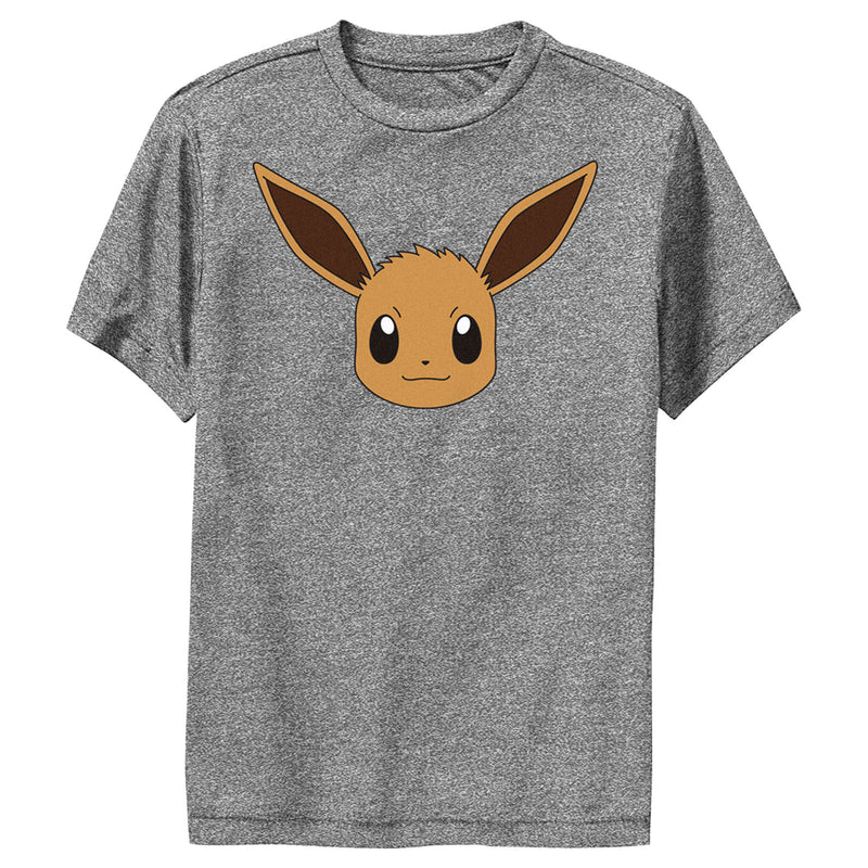 Boy's Pokemon Eevee Face Performance Tee