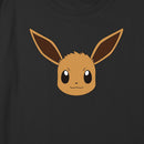 Girl's Pokemon Eevee Face Portrait T-Shirt