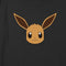 Girl's Pokemon Eevee Face Portrait T-Shirt