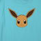 Girl's Pokemon Eevee Face Portrait T-Shirt