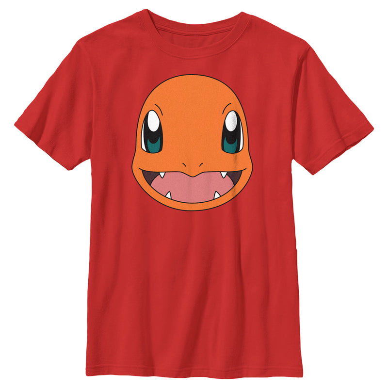 Boy's Pokemon Charmander Smile T-Shirt