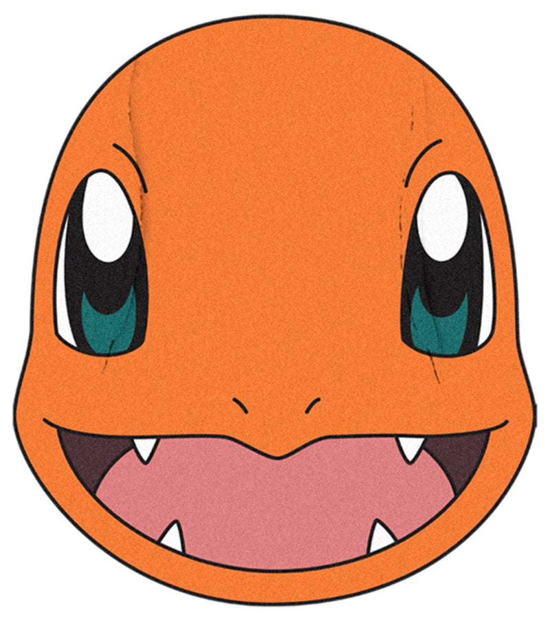 Men's Pokemon Charmander Smile Pull Over Hoodie