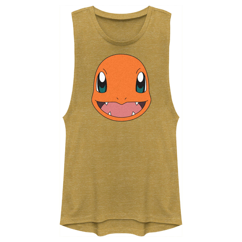 Junior's Pokemon Charmander Smile Festival Muscle Tee