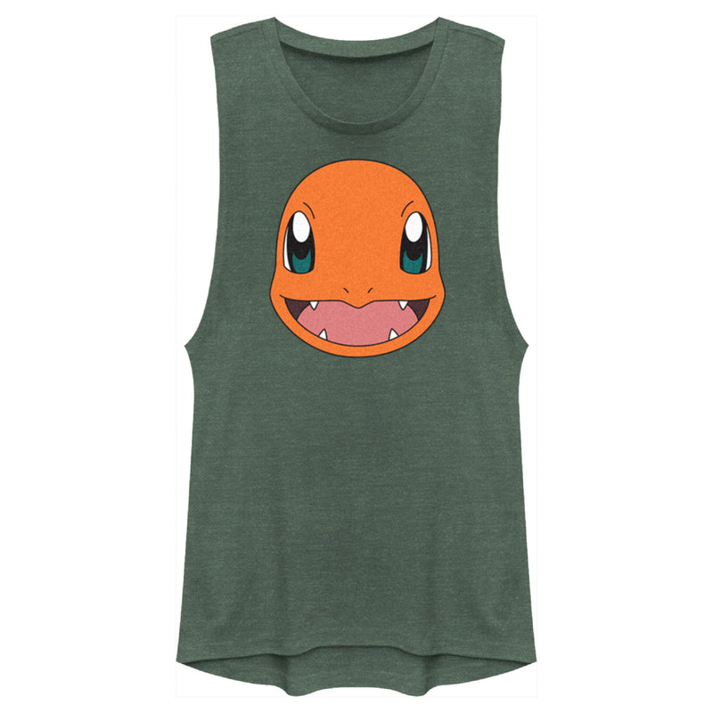 Junior's Pokemon Charmander Smile Festival Muscle Tee