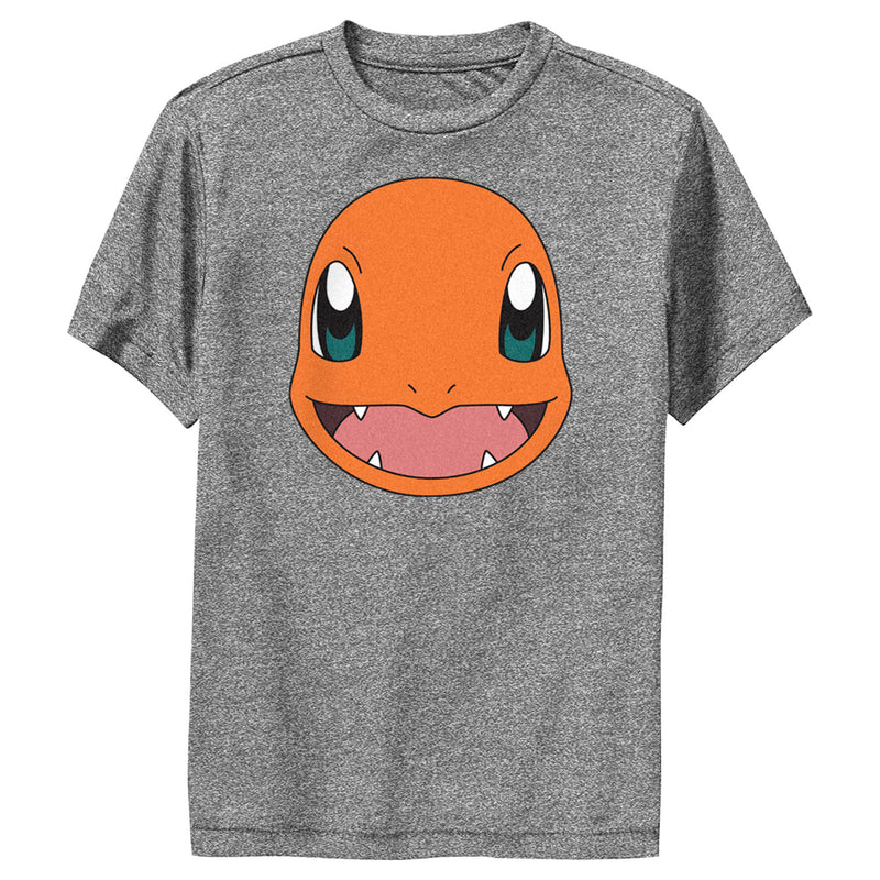 Boy's Pokemon Charmander Smile Performance Tee