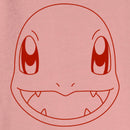 Junior's Pokemon Charmander Line Art Face Sweatshirt