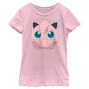 Girl's Pokemon Cute Jigglypuff T-Shirt