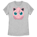 Women's Pokemon Cute Jigglypuff T-Shirt