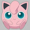 Women's Pokemon Cute Jigglypuff T-Shirt