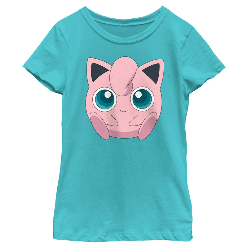Girl's Pokemon Cute Jigglypuff T-Shirt