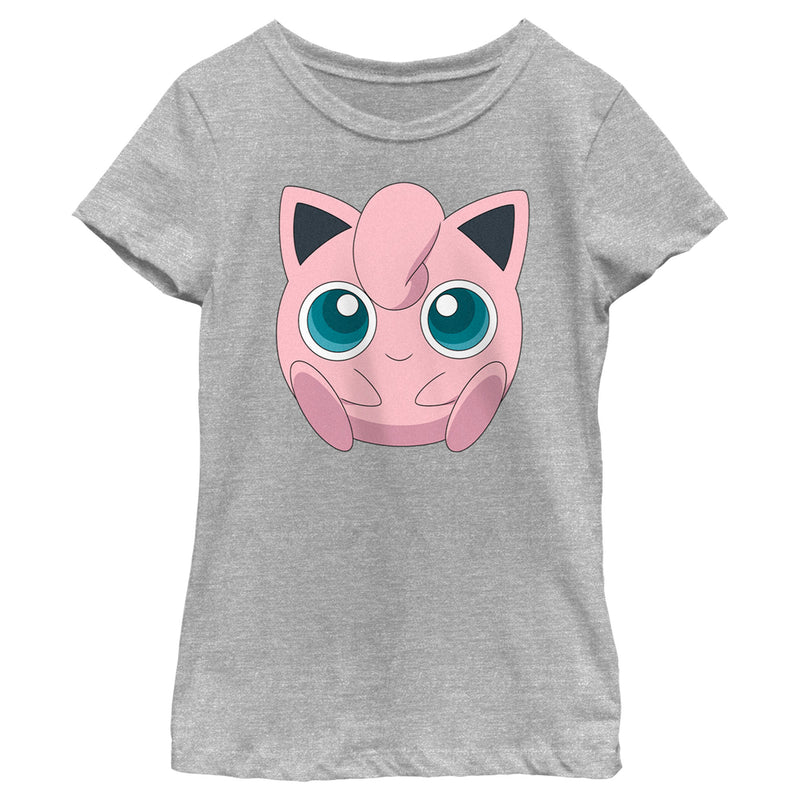 Girl's Pokemon Cute Jigglypuff T-Shirt