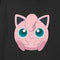 Girl's Pokemon Cute Jigglypuff Portrait T-Shirt