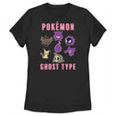 Women's Pokemon Ghost Type Group T-Shirt