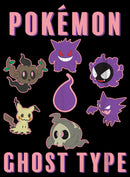Boy's Pokemon Ghost Type Group T-Shirt