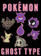 Boy's Pokemon Ghost Type Group T-Shirt