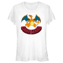 Junior's Pokemon Charizard Portrait T-Shirt