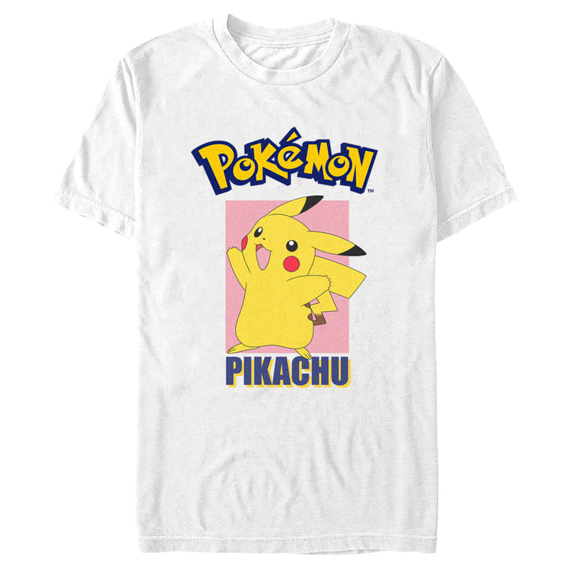 Men's Pokemon Pikachu Portrait T-Shirt