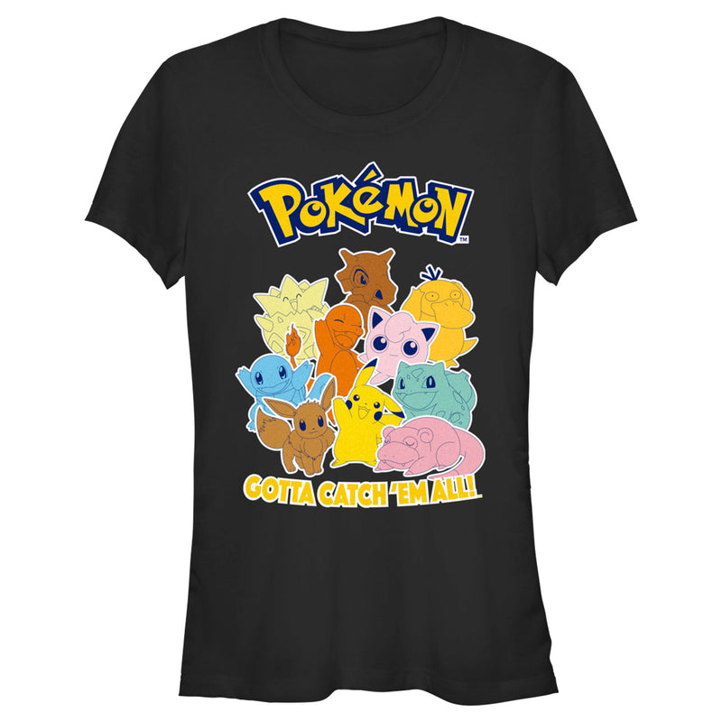 Junior's Pokemon Gotta Catch 'Em All Group T-Shirt