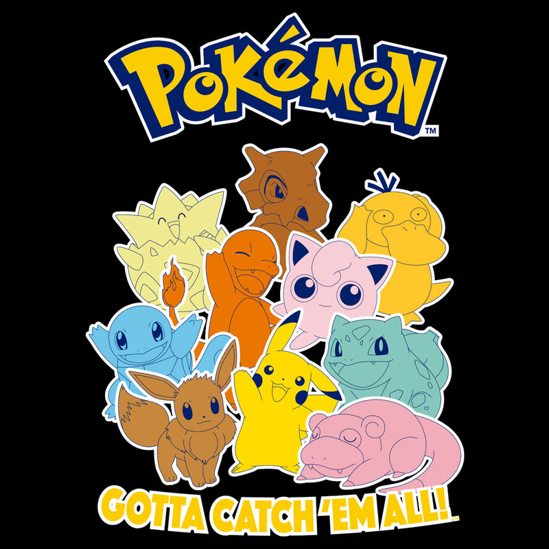Men's Pokemon Gotta Catch 'Em All Group T-Shirt