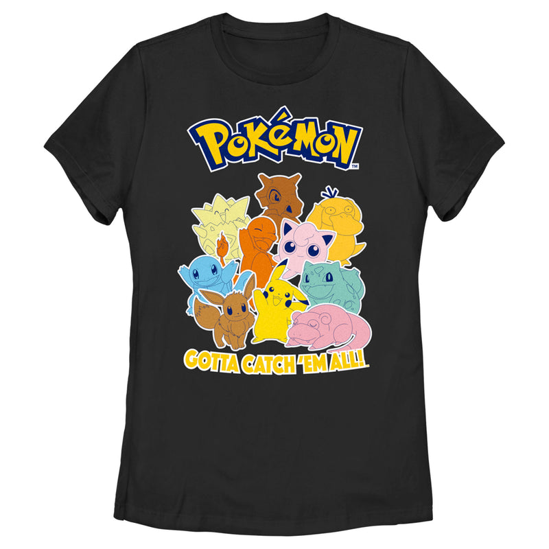 Women's Pokemon Gotta Catch 'Em All Group T-Shirt