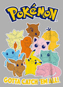 Boy's Pokemon Gotta Catch 'Em All Group T-Shirt