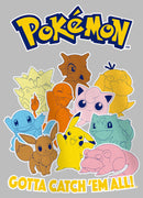 Girl's Pokemon Gotta Catch 'Em All Group T-Shirt