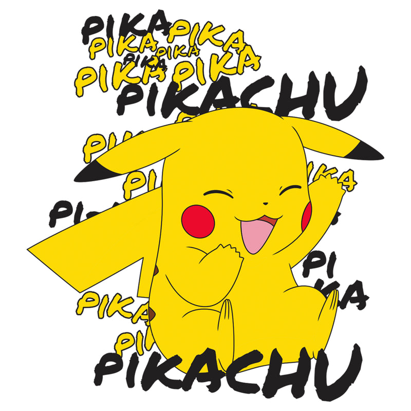 Men's Pokemon Pikachu Laughing T-Shirt