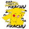 Girl's Pokemon Pikachu Laughing T-Shirt