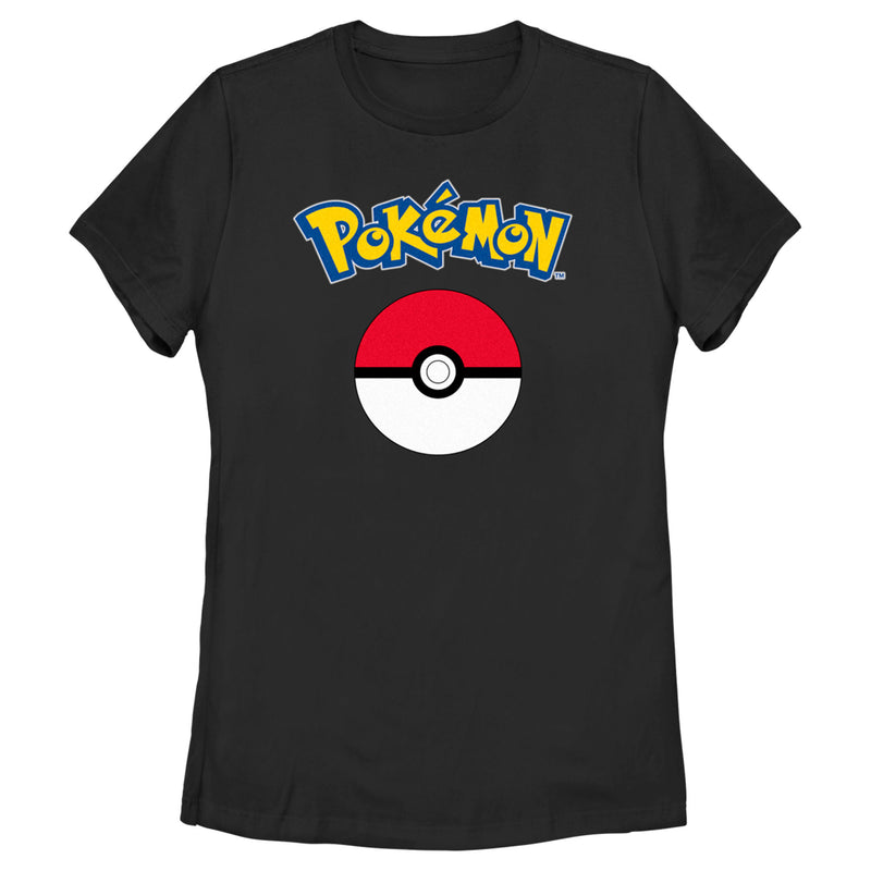 Women's Pokemon Classic Logo T-Shirt