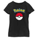 Girl's Pokemon Classic Logo T-Shirt