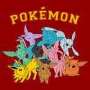 Women's Pokemon Colorful Eeveelutions Animals T-Shirt