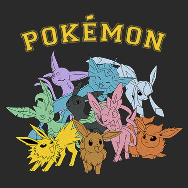 Junior's Pokemon All Eeveelutions Sweatshirt