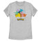 Women's Pokemon Pikachu and Eeveelutions Logo T-Shirt