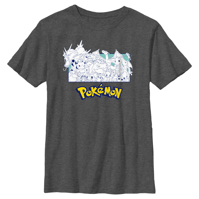 Boy's Pokemon Classic Characters T-Shirt