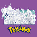 Girl's Pokemon Classic Characters T-Shirt
