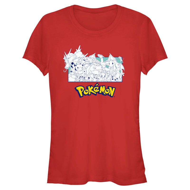 Junior's Pokemon Classic Characters T-Shirt