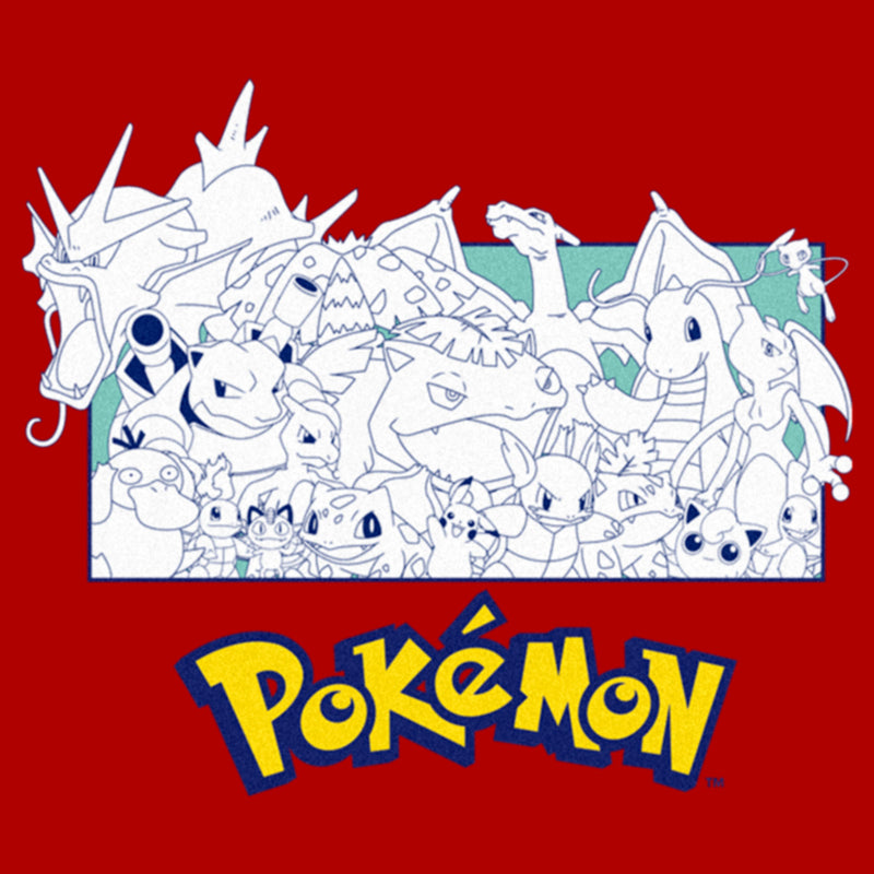 Junior's Pokemon Classic Characters T-Shirt