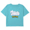 Girl's Pokemon Black and White Character Collage T-Shirt