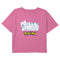 Girl's Pokemon Black and White Character Collage T-Shirt