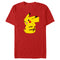 Men's Pokemon Pikachu Sitting Portrait T-Shirt