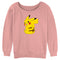 Junior's Pokemon Pikachu Sitting Portrait Sweatshirt