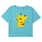 Girl's Pokemon Pikachu Sitting Portrait T-Shirt