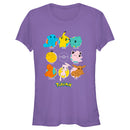 Junior's Pokemon Character Circles T-Shirt