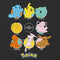Girl's Pokemon Character Pokeball Circles T-Shirt