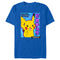 Men's Pokemon Pikachu Blue Lightning T-Shirt