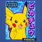 Junior's Pokemon Pikachu Blue Lightning T-Shirt